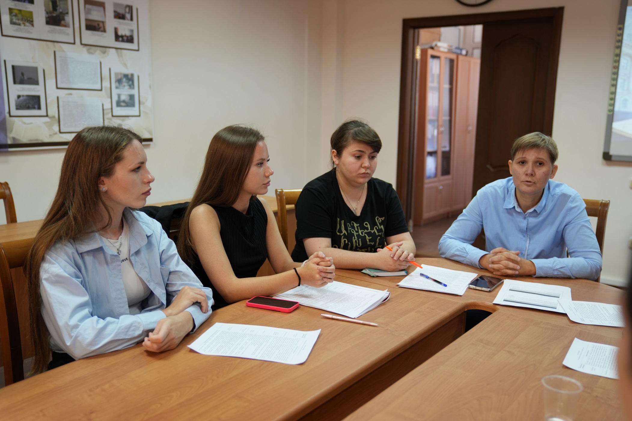 На первом в новом учебном году заседании Совета СНО обсудили участие первокурсников в научной деятельности