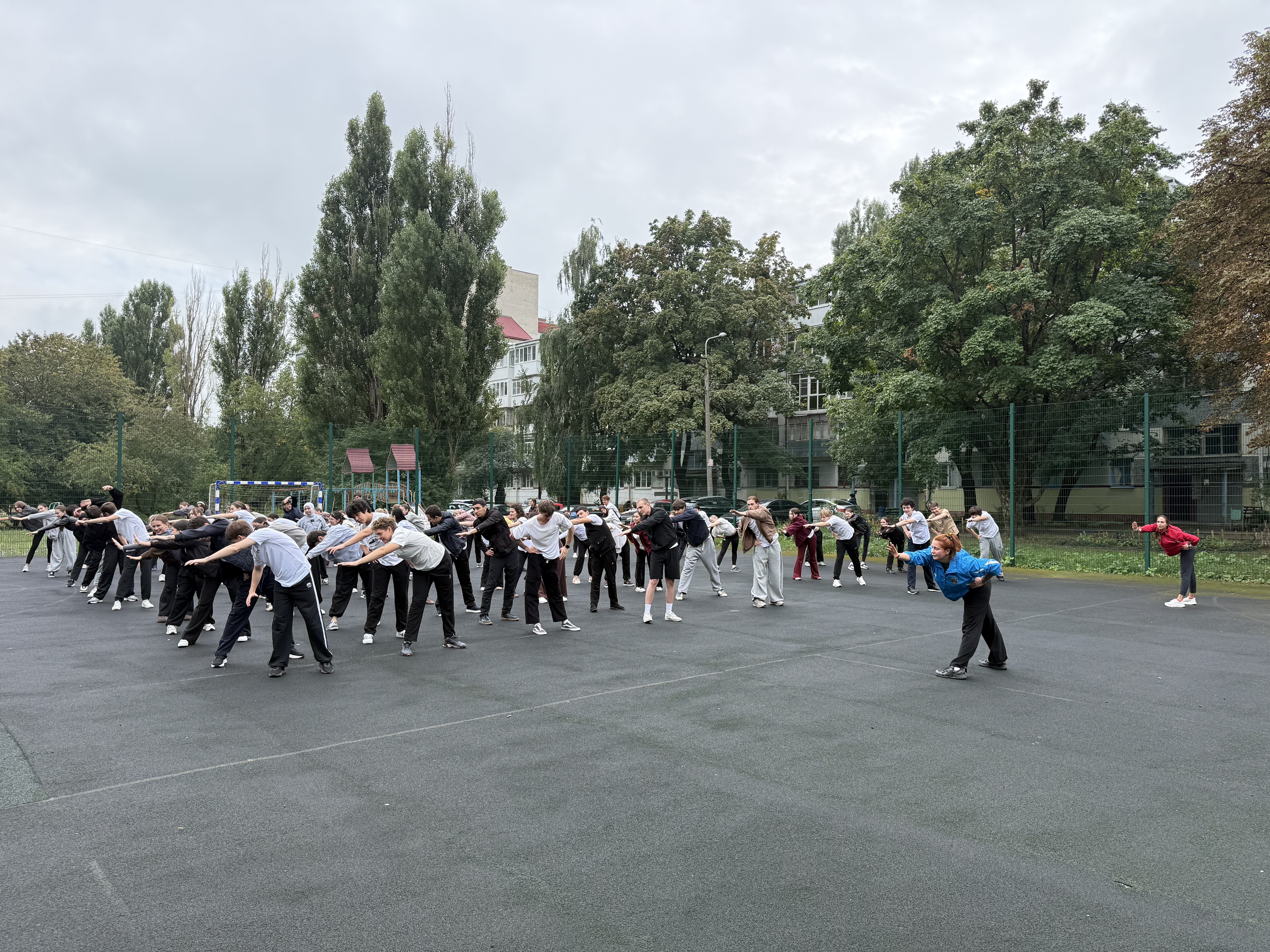 День безопасности пациентов: студенты СтГМУ провели спортивную разминку