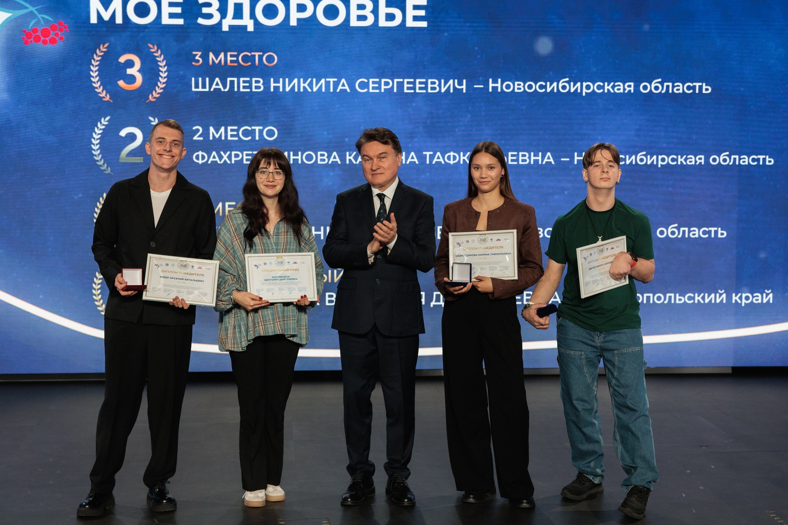 Научный коллектив СтГМУ выиграл специальный приз на XXIII Всероссийском конкурсе молодежных авторских проектов «Моя страна - моя Россия»
