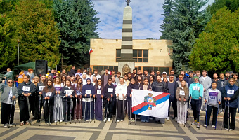 Движение — жизнь: команда СтГМУ стала самым массовым участником турнира по северной ходьбе